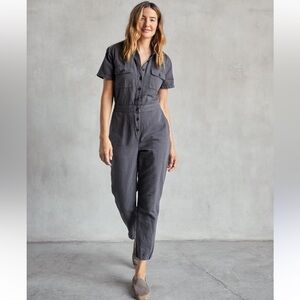 Outerknown S.E.A. Suit Cotton Linen Overalls Jumpsuit